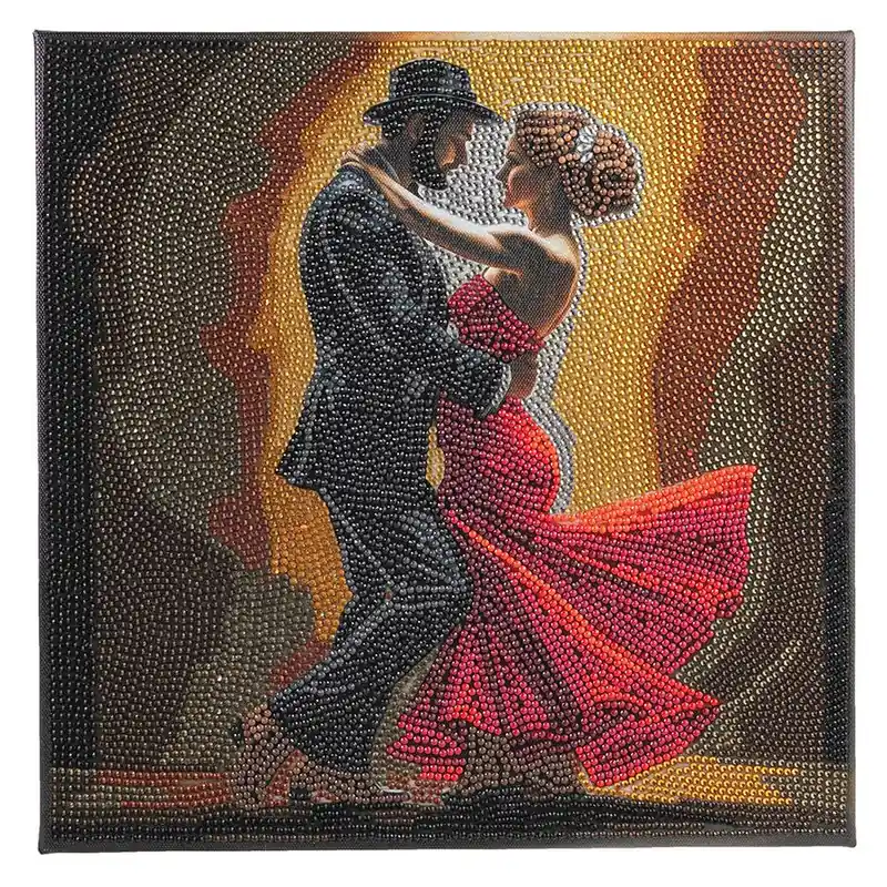 Kit ricamo diamante su telaio Crystal Art D.I.Y Ballo di mezzanotte - Prezzo produttore