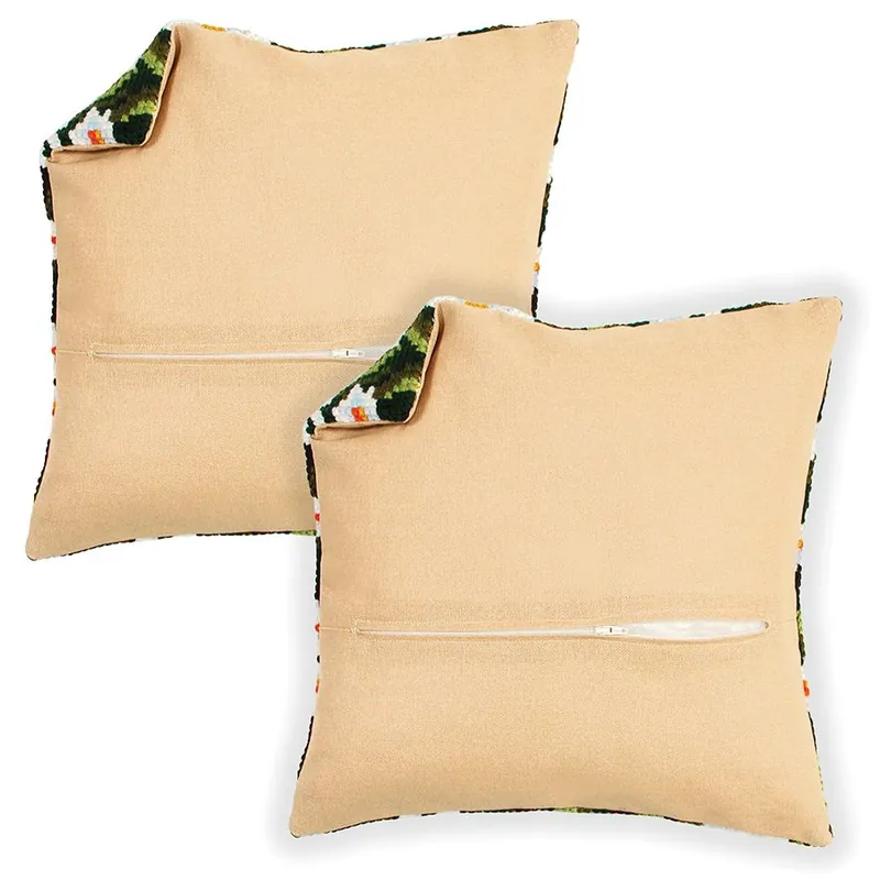 Promo lampo | Retro di cuscino Vervaco 2 cuscini 45 x 45 cm - Ecru