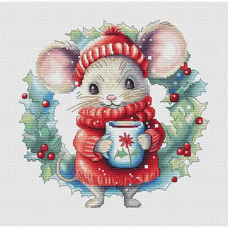 Offerta a tempo limitato - Foglio di punto croce Les petites croix de Lucie Il grande marcatore degli alberi della vita