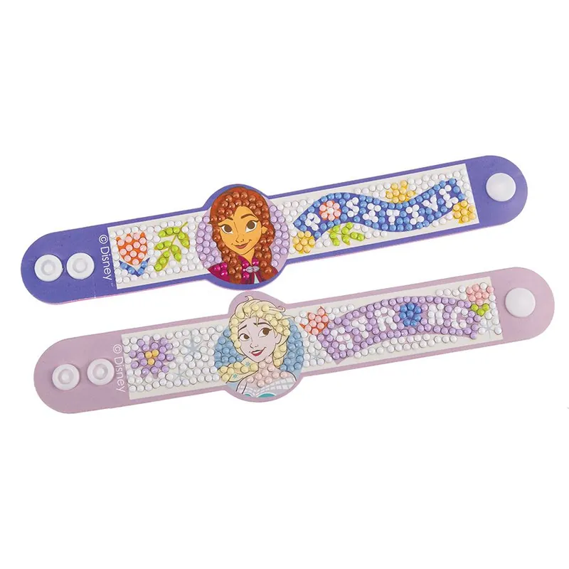 Porta-diamanti Craft Buddy Braccialetti Elsa e Anna | Sconto speciale