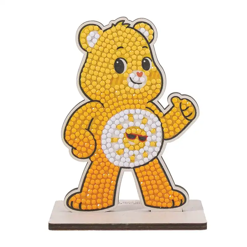 Qualità garantita - statuetta di diamante Crystal Art D.I.Y Orsacchiotto giallo sole
