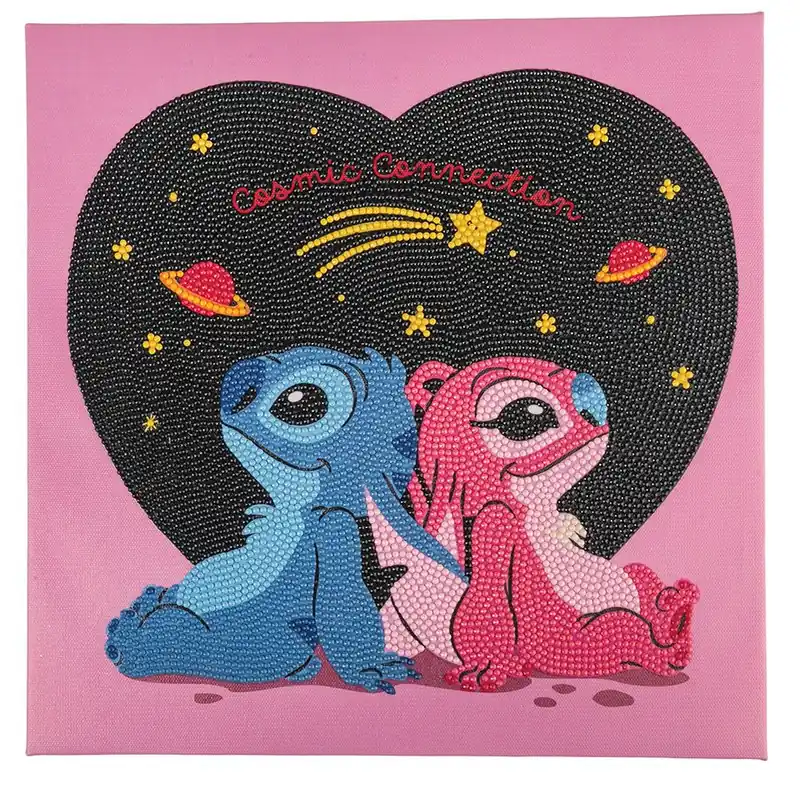 Kit ricamo diamante su telaio Crystal Art D.I.Y Connessione cosmica | Fine serie