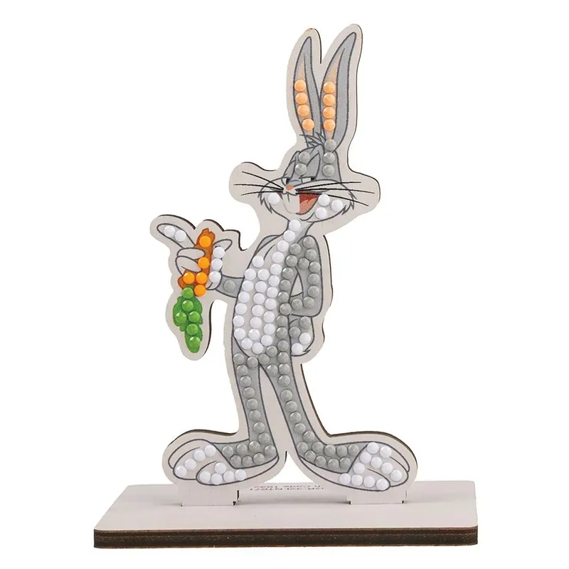 Reso semplice - statuetta di diamante Crystal Art D.I.Y Bugs Bunny