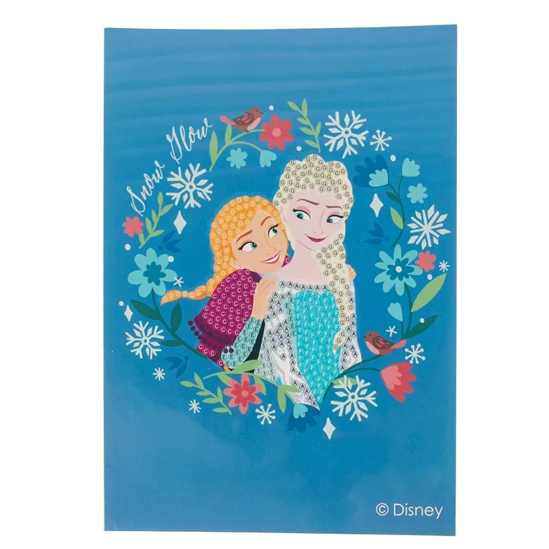 Kit di ricamo a diamante per bambini Crystal Art D.I.Y Cofanetto multi-attività Regine delle nevi | Non perdere l'occasione