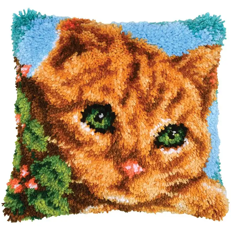 Sconto extra | kit cuscini punto smirne Vervaco Gatto in el albero