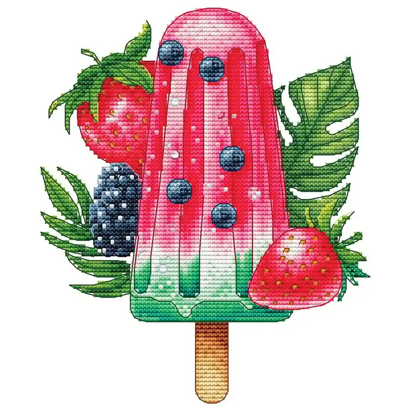 Consegna veloce | Foglio di punto croce Les petites croix de Lucie Il grande marcatore degli alberi della vita