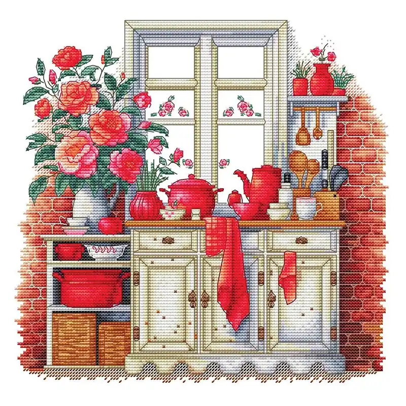 Novità in catalogo - Foglio di punto croce Les petites croix de Lucie Il grande marcatore degli alberi della vita