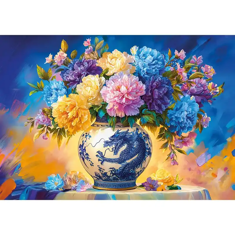 Novità nello shop - puzzle Castorland Fiori in porcellana cinese - 500 pezzi
