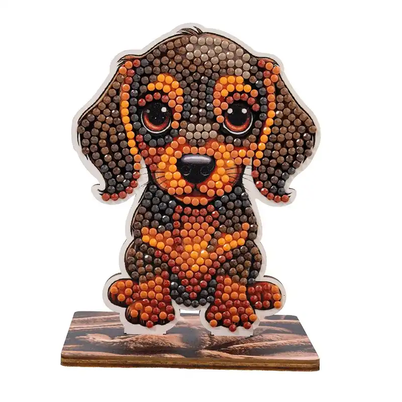 statuetta di diamante Crystal Art D.I.Y Cucciolo | Risparmia ora