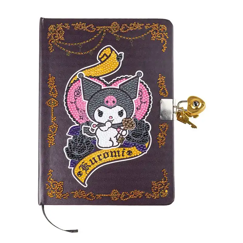 Tra i più amati - Taccuino da ricamo a diamante Crystal Art D.I.Y Diario segreto - Kuromi
