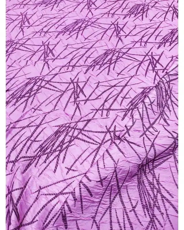 Alta qualità | 50 CM TESSUTO BROCCATO GOFFRATO DOPPIA FACCIA ASTRATTO ALTO 150 CM