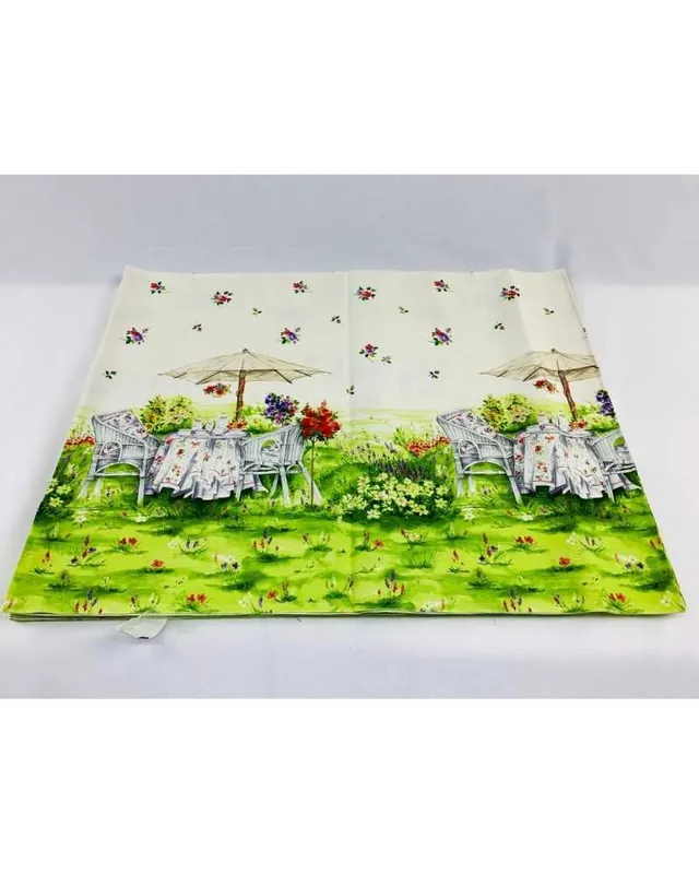 Risparmio extra | 50 Cm Tessuto Tovaglia Piazzato Fasce Bordo Laterali Giardino Sedia Ombrellone Alta 150 Cm