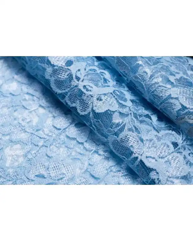 50 Cm Tessuto Pizzo Raschel Clara Fiori Carnevale Alto 150 Cm - Scorte quasi esaurite