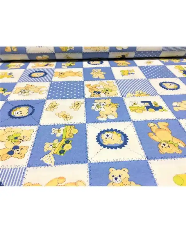 Più venduto | 50 cm Tessuto per tappezzeria stamapato baby orsetto giocattoli alto 280 cm