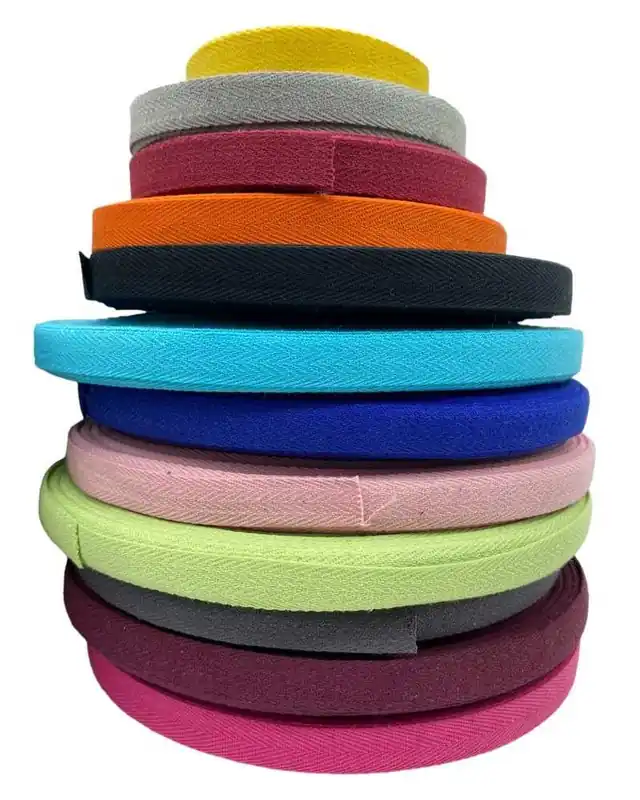 Nastro Passamaneria FS Tela Fettuccia Spigata in Cotone Alto 1,5 cm | Molto apprezzato