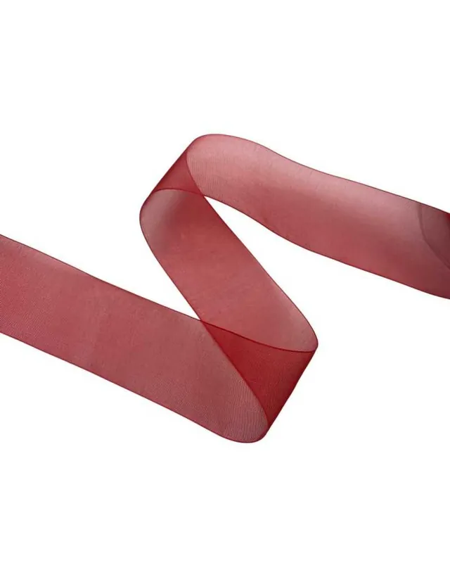 Consigliato | Nastro Velo Organza Lucido Altezza 4 cm Prezzo per 2 Metri Colori Assortiti Tessuto Italiano