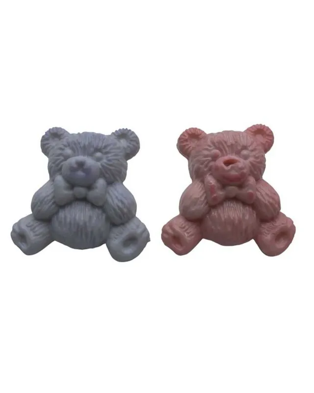 Prodotto di punta | Bottone decorativo in plastica Orsetto 2 cm