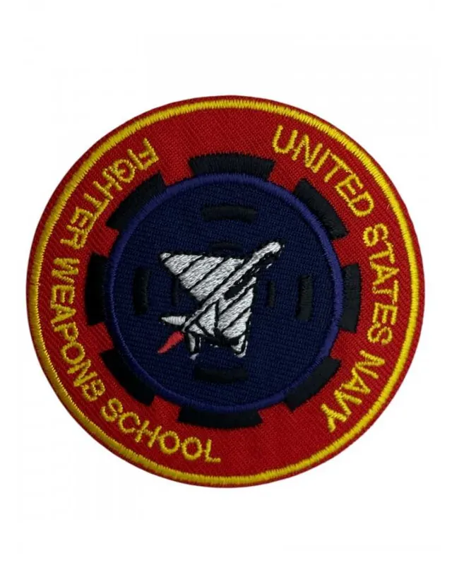 Miglior prezzo - Patch Termoadesiva Ricamata – Aereo US Navy Fighter Weapons School