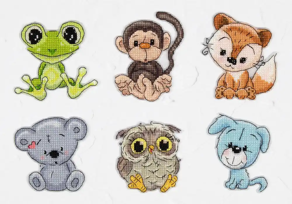 Kit punto croce giocattoli - Friends 1, JK038 | Risparmia ora