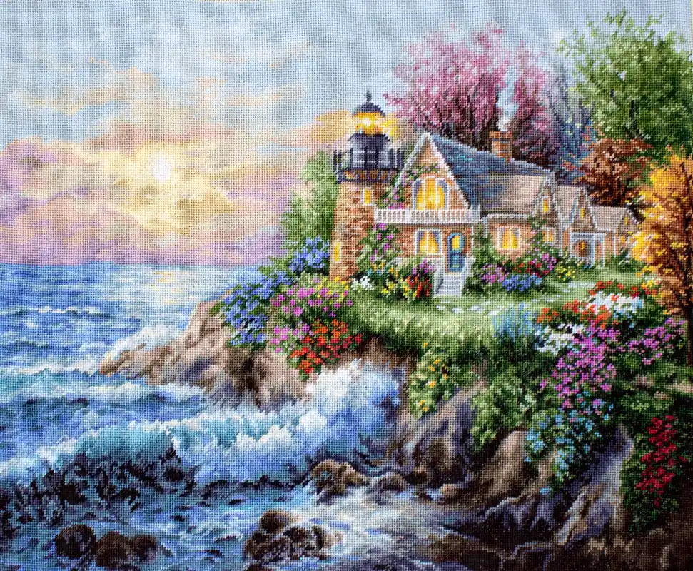 Kit Petit Point Gold Luca-S - Guardian Of The Sea, G613 fuori - Molto apprezzato