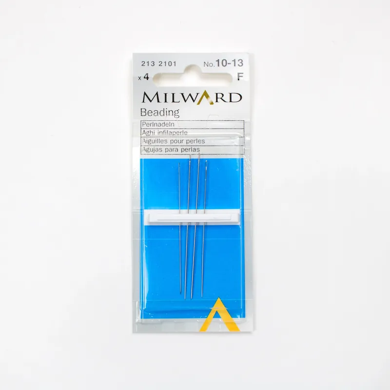 Aghi per perline Milward n. 10-13 - Confezione da 4 | Fino a esaurimento scorte