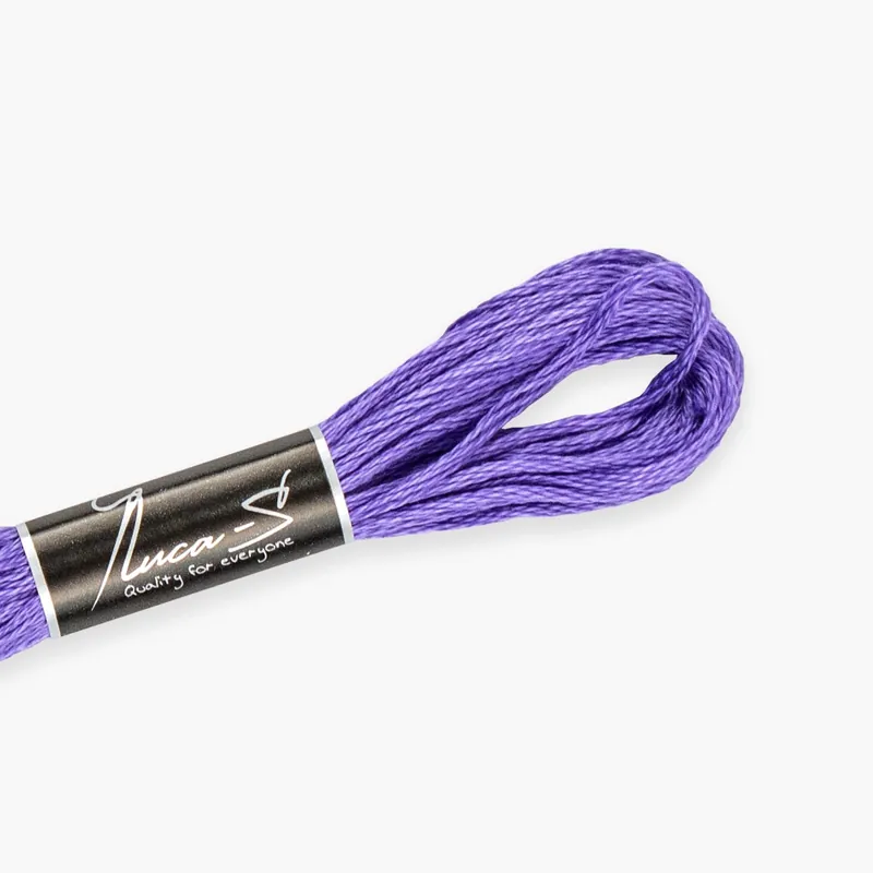 Non perdertelo - Cotone intrecciato Luca-S - 130 / DMC 3746 / Anchor 1030