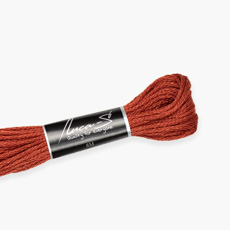 Reso semplice - Cotone intrecciato Luca-S - 410 / DMC 355 / Anchor 1014