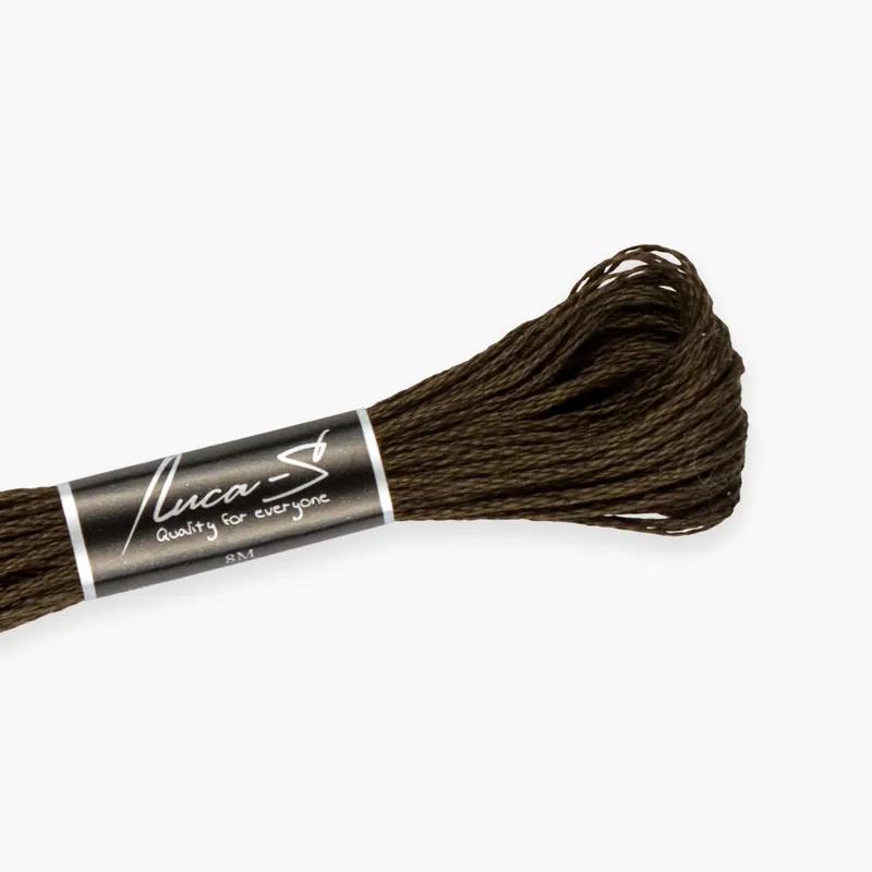 Direttamente dalla fabbrica | Cotone intrecciato Luca-S - 484 / DMC 3031 / Anchor 905