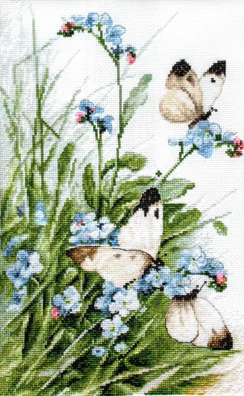 Kit punto croce LETISTITCH - Farfalle nel campo | Miglior prezzo