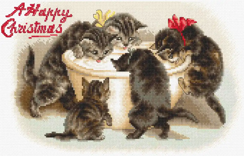 Spedizione immediata - Kit punto croce LetiStitch - Così delizioso! / Collezione Vintage, L8102