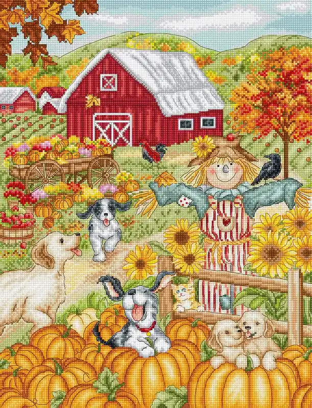 L9936 LetiStitch - Fattoria d‘autunno - Prezzo conveniente