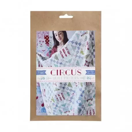 Tilda Quilt Pattern 137 x 197 cm Circus - Nuovo lancio