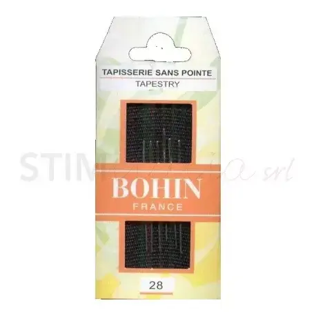 Offerta a tempo limitato | Bohin, Aghi Embroidery da Ricamo con Punta Arrotondata A42F per Ricamare su Lino, Tela, Tela Aida n28 - 6pz