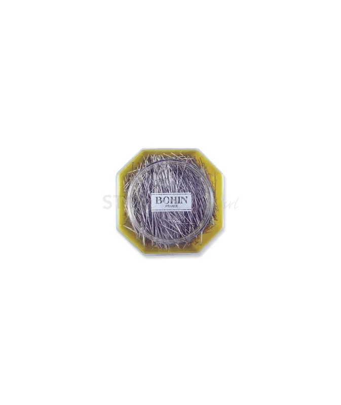 Bohin, Spilli Super Fini da Sarta in metallo per tessuti delicati, da 30 x 0,50 mm - 1968pz - Tra i preferiti