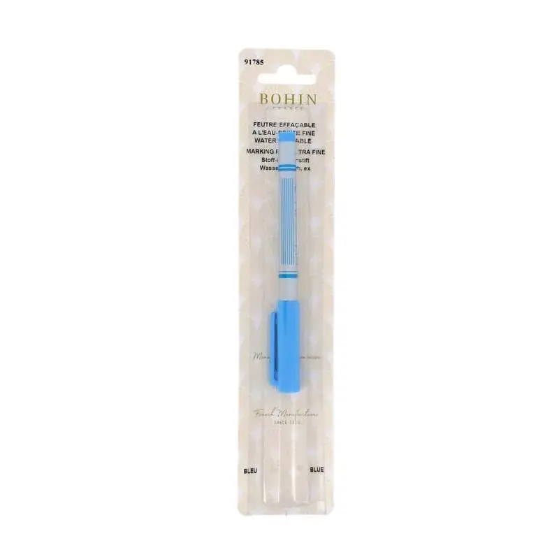 Pennarello Idrosolubile Blu con punta extra fine - Bohin - Scelto dai clienti