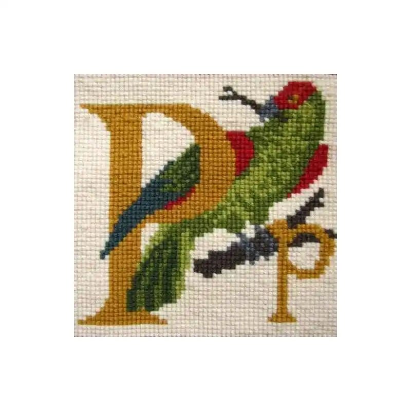 Elizabeth Bradley, Animal Alphabet, P - PARROT - 6x6 pollici | Appena aggiunto