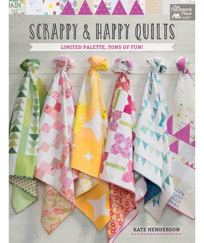 Qualità eccellente | Scrappy and Happy Quilts - Limited Palette, Tons of Fun! - Pochi Colori, Tanto Divertimento! - Martingale