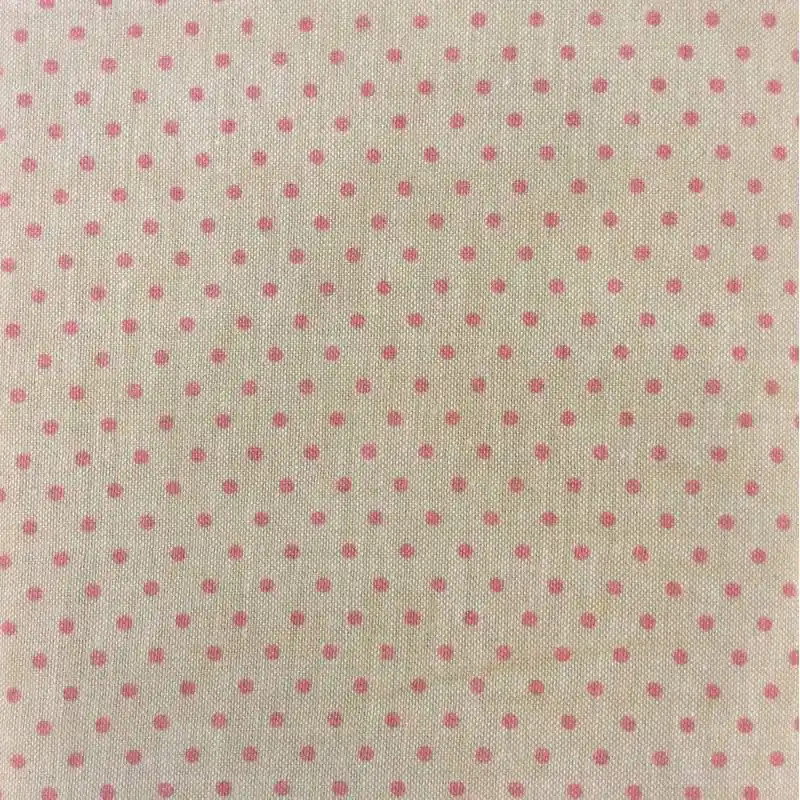 Consigliato | Mas D’Ouvan, Tessuto Ecrù con pois Rosa