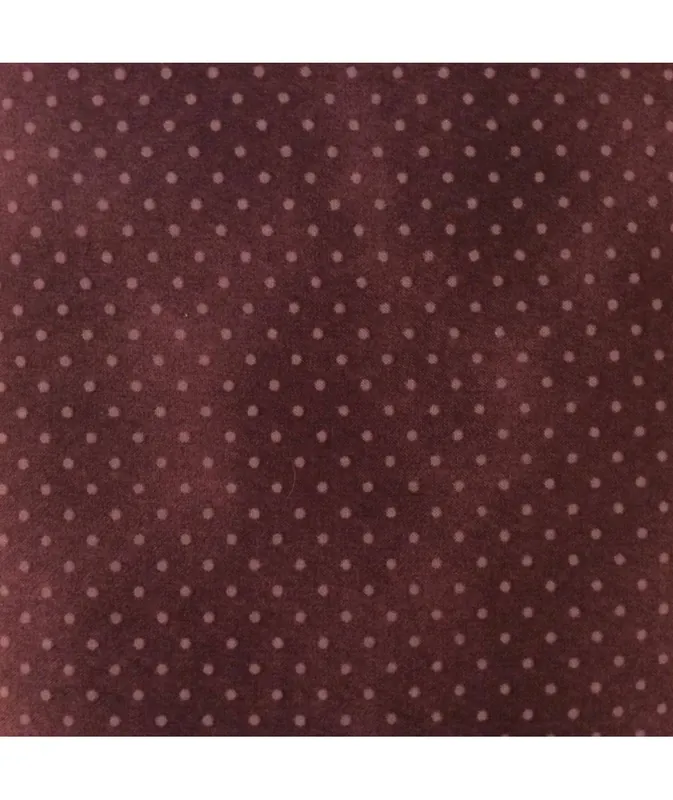 Preferito dai clienti | Henry Glass Buggy Barn Basics, Tessuto Viola Sfumato a Pois