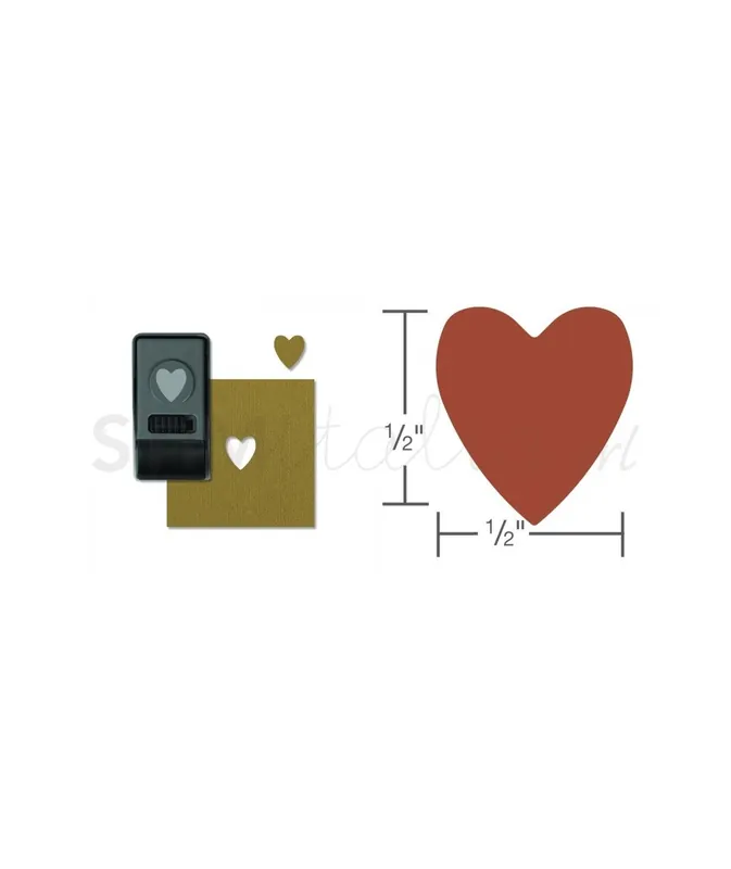 Prezzo conveniente | Sizzix, Paper Punch Heart, Small