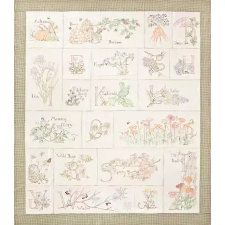 Super offerta - Abecedario A Gardener‘s Alphabet BOM Set Completo - Crabapple Hill