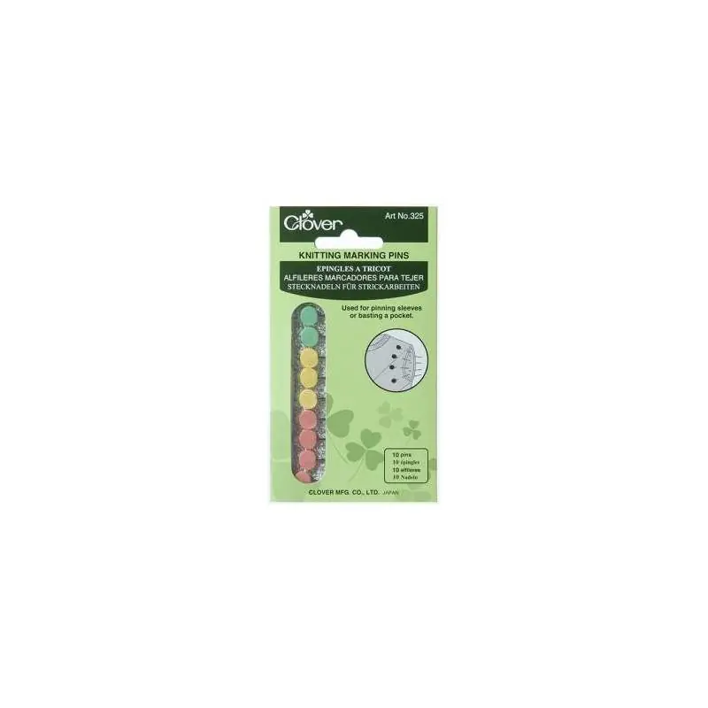 Ultima occasione - Clover, Spilli Per Maglieria (10 Pz)