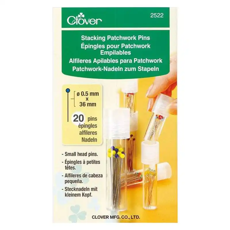 Clover, Spilli Stacking Patchwork - 20 Pz | Poche unità rimaste