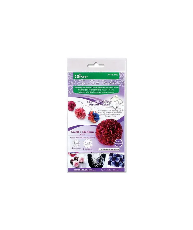 Clover, Templates Per Fiore Arricciato Small & Medium | Offerta a tempo limitato
