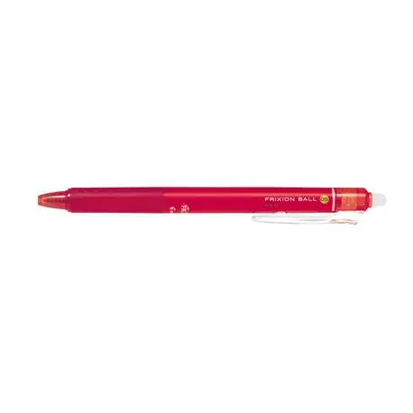 Direttamente dal produttore | Pilot, Frixion Ball, Penna Cancellabile con Ferro da Stiro - Rosso