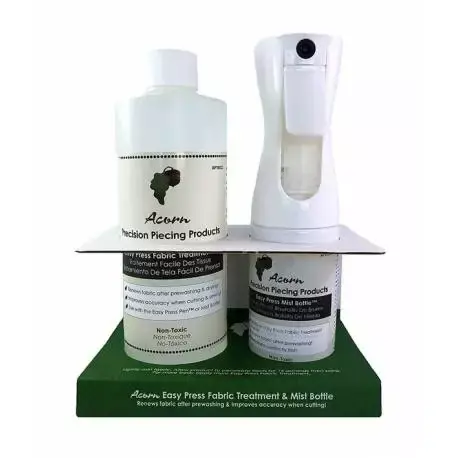 Acorn Easy Press Fabric Treatment 16 oz - Nebulizzatore + Ricarica per Trattamento del Tessuto | Novità
