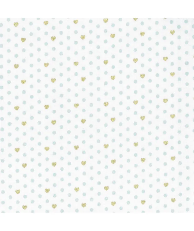 Lecien - LOYAL HEIGTHS by JERA BRANDVIG Fondo Chiaro Tema pois Azzuro e cuori | Appena arrivato