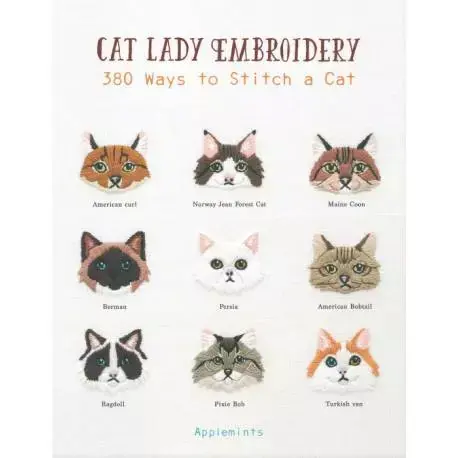 Offerta esclusiva - Cat Lady Embroidery 380 Ways to Stitch a Cat