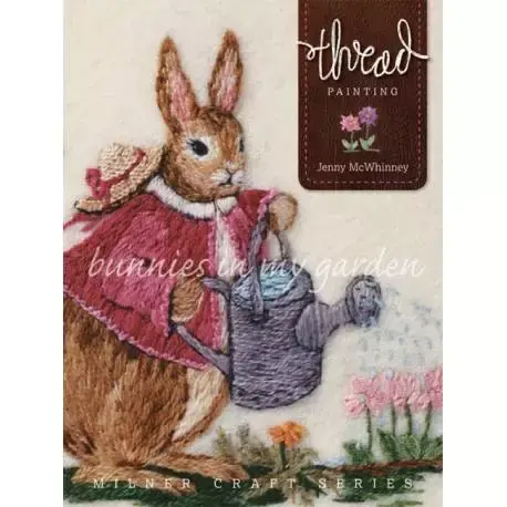 Appena arrivato - Thread Painting Bunnies in My Garden by Jenny McWhinney - 120 pag