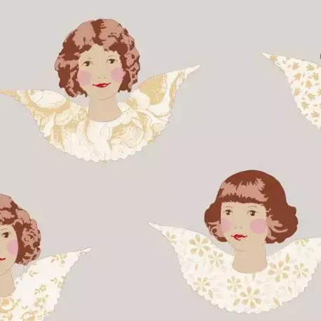 Prezzo promozionale | Tilda 110 Old Rose Angel Scraps, Tessuto Angeli su Sabbia